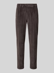 Slim Fit Hose aus Baumwoll-Mix in Cord-Optik Modell 'Cliffer' von Zuitable - 11