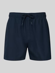 Relaxed Fit Badeshorts mit Logo-Stitching von Emporio Armani - 14