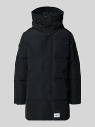 Regular Fit Steppmantel mit Logo-Patch Modell 'Zeno' von khujo - 16