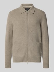 Regular Fit Strickjacke mit Zweiwege Reißverschluss von Marc O'Polo - 15