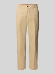 Slim Fit Chino aus reiner Baumwolle Modell 'GENAR' von HUGO Beige - 28