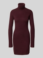 Minikleid mit Rollkragen Modell 'ZAMBU' von Mango Rot - 15