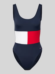 Kostium kąpielowy z dodatkiem streczu model ‘CORE FLAG’ od Tommy Hilfiger - 45