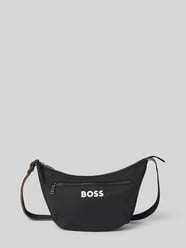 Torba na ramię z logo w kontrastowym kolorze od BOSS - 36