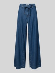 Jeans mit weitem Bein und Bindegürtel Modell 'Wendy' von MAC - 17