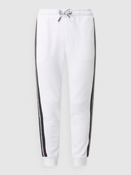 Sweatbroek met logostrepen van CARLO COLUCCI Wit - 1