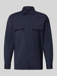 Relaxed Fit Hemdjacke mit Schurwoll-Anteil Model 'Arion' von DIGEL - 5