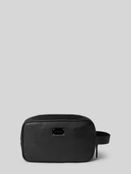 Kulturtasche in Leder-Optik von Emporio Armani - 16