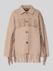 Kurtka o kroju relaxed fit z kołnierzem wykładanym od Gina Tricot - 8