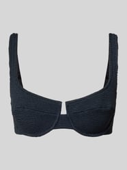 Bikini-Oberteil mit Strukturmuster Modell 'Amira' von MC2 Saint Barth - 22