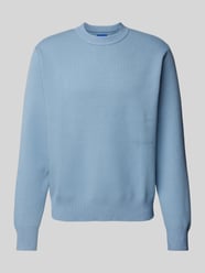 Gebreide pullover met labelprint, model 'VESTERBRO' van Jack & Jones - 2