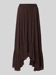 Midi-Rock aus Chiffon in asymmetrischem Look von MICHAEL Michael Kors - 13