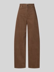 Jeansy Wide & Loose Fit z czystej bawełny model 'ORDINE' od Weekend Max Mara - 9