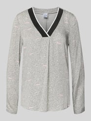 Blouseshirt van viscose met V-hals van Emily Van den Bergh - 5