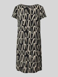 Knielanges Kleid mit Allover-Muster von Betty Barclay Schwarz - 29