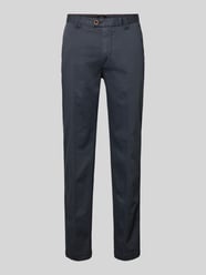 Chinosy o kroju slim fit z kieszeniami z tyłu model 'WOOD' od CINQUE - 38