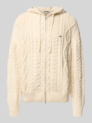 Strickjacke mit Zopfmuster von REVIEW - 25