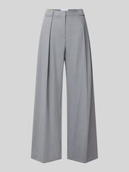 Vloeiende pantalon in middengrijs mêlee - curated by Viky Rader van Style Icon Collection - 10