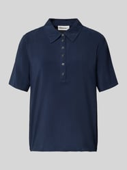 Koszulka polo o kroju relaxed fit z mieszanki wiskozy Model 'Mindy' od My Essential Wardrobe - 28