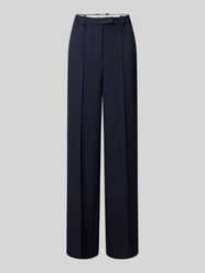 Straight leg stoffen broek met vaste persplooien van Tommy Hilfiger - 8