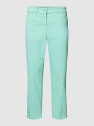 Straight Fit Jeans im 5-Pocket-Design Modell 'CORA' von Zerres Grün - 31