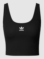 Crop Top mit Label-Stitching von adidas Originals - 39