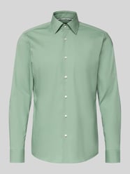 Slim Fit Businesshemd aus Baumwoll-Mix Modell 'H-HANK-KENT' von BOSS - 4