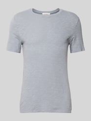 T-Shirt mit geripptem Rundhalsausschnitt Modell 'BYSAPICK' von American Vintage - 2