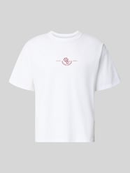 Regular Fit T-Shirt mit überschnittenen Schultern von JACK & JONES - 26