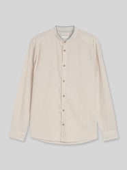 Regular Fit Freizeithemd aus Leinen-Baumwolle-Mix von Tom Tailor Beige - 21