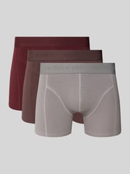 Boxershort met label in band in een set van 3 stuks, model 'JACORDINARY' van Jack & Jones - 21