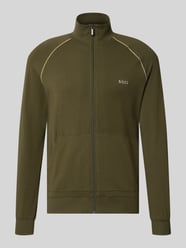 Bluza rozpinana o kroju regular fit z mieszanki bawełny od BOSS - 34