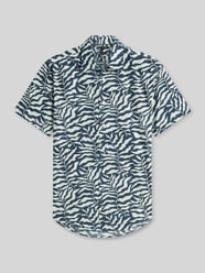 Koszula z krótkim rękawem o kroju regular fit z wyhaftowanym logo od Tommy Hilfiger - 11