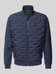 Steppjacke mit Stehkragen von Lerros Blau - 2