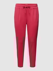 Jogpants mit elastischem Bund Modell 'KATE' von ICHI Rot - 8