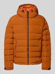 Steppjacke mit Kapuze und Reißverschluss Modell 'A-TEREZ' von Napapijri Orange - 16
