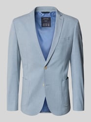 Slim Fit Sakko mit Baumwoll, Viskose und Leinen-Anteil von s.Oliver BLACK LABEL - 36