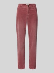 Corduroy broek met 5-pocketmodel, model 'LIV' van TONI Fuchsia - 42