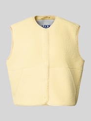 Kamizelka teddy z kieszeniami na dłonie model 'VERA' od JJXX - 8