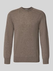 Regular Fit Strickpullover aus reinem Kaschmir von FTC Cashmere Beige - 26