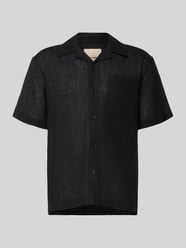 koszula casualowa o kroju relaxed fit z mieszanki lnu i wiskozy model 'LAURENCE' od ONLY & SONS - 16