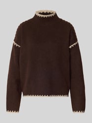 Strickpullover mit Stehkragen von Stefanel - 2