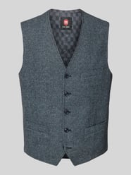 Gilet met strookzakken, model 'Morley' van CG - Club of Gents - 11