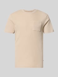 Regular Fit T-Shirt aus Baumwoll-Mix von s.Oliver RED LABEL Beige - 18