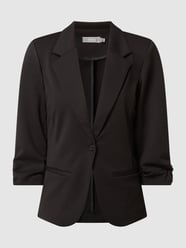 Blazer met reverskraag van Fransa Zwart - 16