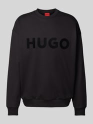 Sweatshirt mit Label-Print Modell 'Dinex' von HUGO - 1