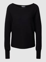 Strickpullover aus Viskose-Mix Modell 'ADALINE' von Only Schwarz - 16