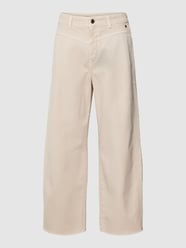 Wide Fit Jeans mit Ausfransungen von Marc Cain Beige - 21
