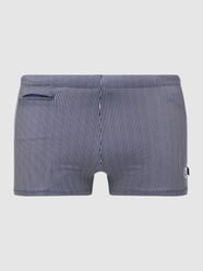 Badehose mit Streifenmuster von bugatti Blau - 11