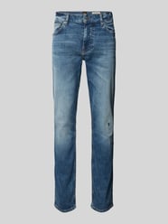 Slim Fit Jeans im 5-Pocket-Design Modell 'DELAWARE' von BOSS Orange Blau - 7